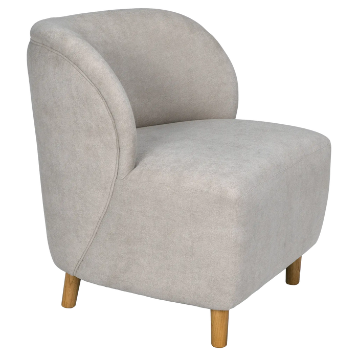 Noir Furniture - Laffont Chair w/ Wheat Fabric - AE-240W - GreatFurnitureDeal