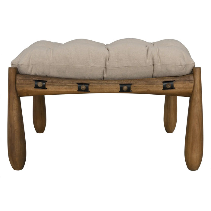 NOIR Furniture - Dante Stool w/CFC Upholstery - AE-277T-CFC - GreatFurnitureDeal
