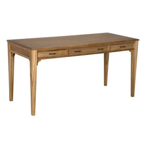 NOIR Furniture - Ambrose Desk, Bleached Teak - AE-301BT - GreatFurnitureDeal