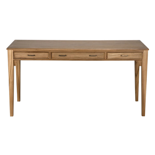 NOIR Furniture - Ambrose Desk, Bleached Teak - AE-301BT - GreatFurnitureDeal