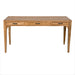 Noir Furniture - Ambrose Desk in Bleached Teak - AE-301BT - GreatFurnitureDeal