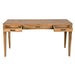 Noir Furniture - Ambrose Desk in Bleached Teak - AE-301BT - GreatFurnitureDeal