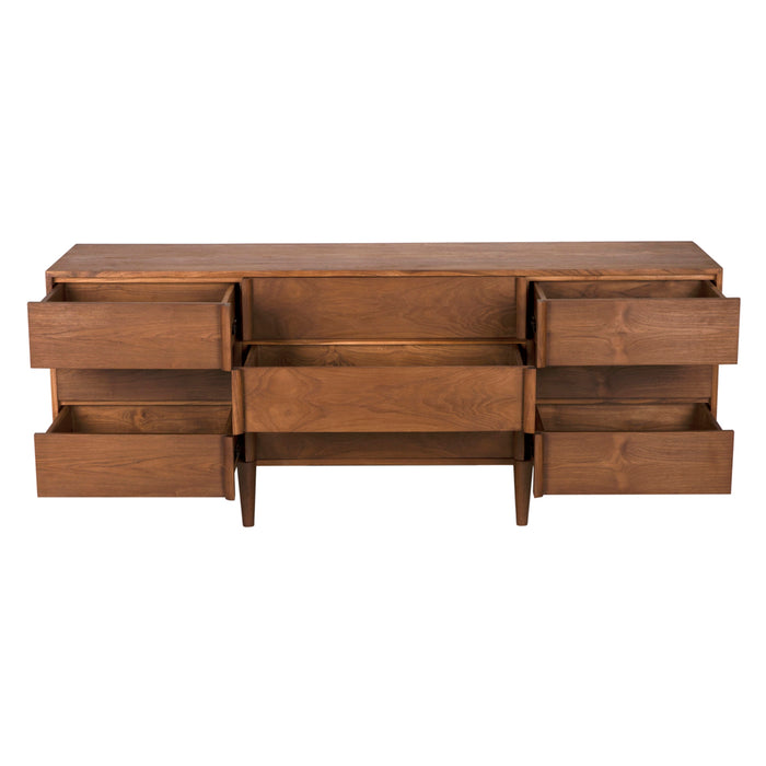 Noir Furniture - Briar Dresser in Teak - AE-313T - GreatFurnitureDeal
