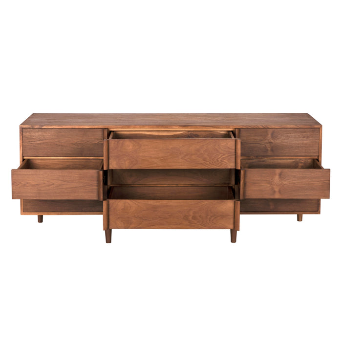 Noir Furniture - Briar Dresser in Teak - AE-313T - GreatFurnitureDeal