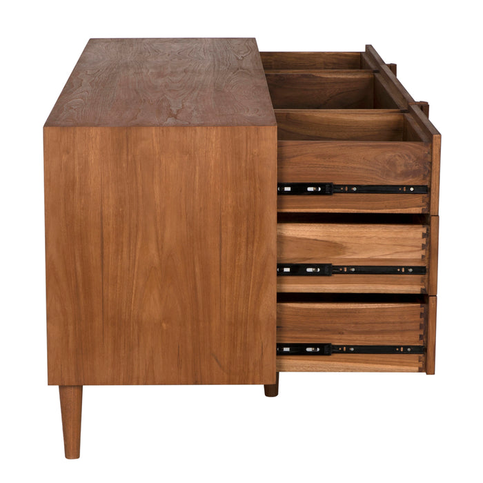 Noir Furniture - Briar Dresser in Teak - AE-313T - GreatFurnitureDeal
