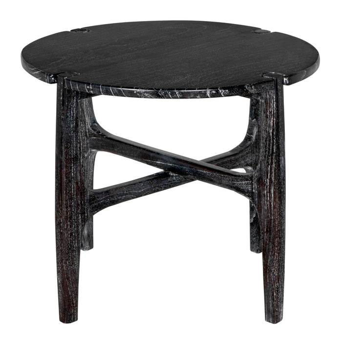 Noir Furniture - Bucks Side Table, Sombre Finish - AE-328SR - GreatFurnitureDeal