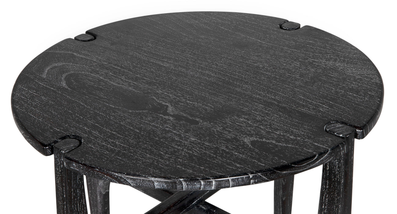 Noir Furniture - Bucks Side Table, Sombre Finish - AE-328SR - GreatFurnitureDeal