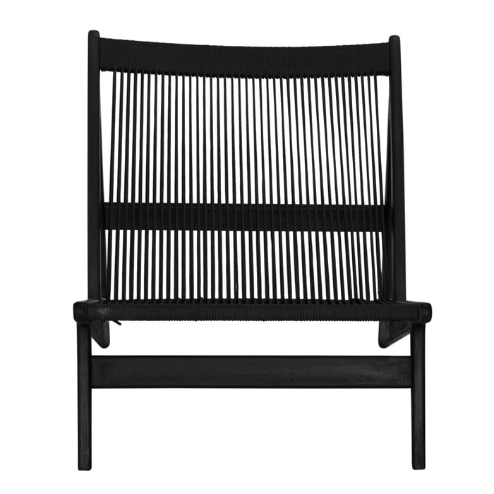 Noir Furniture - Luger Chair in Charcoal Black - AE-339CHB - GreatFurnitureDeal