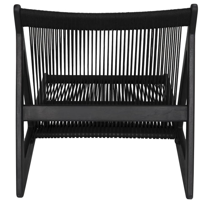 Noir Furniture - Luger Chair in Charcoal Black - AE-339CHB - GreatFurnitureDeal