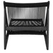Noir Furniture - Luger Chair in Charcoal Black - AE-339CHB - GreatFurnitureDeal