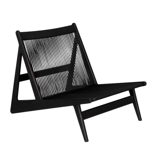 Noir Furniture - Luger Chair in Charcoal Black - AE-339CHB - GreatFurnitureDeal