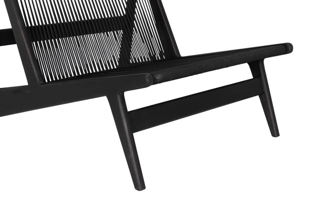 Noir Furniture - Luger Chair in Charcoal Black - AE-339CHB - GreatFurnitureDeal