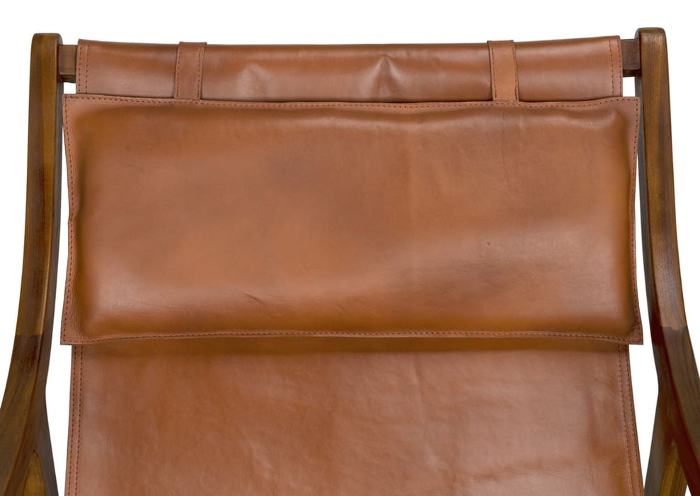 Noir Furniture - Gilberto Chair in Tobacco - AE-342 - GreatFurnitureDeal