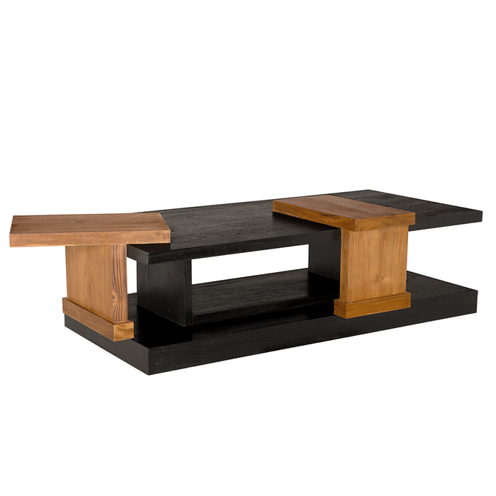 Noir Furniture - Fleming Coffee Table in Charcoal Black - AE-355TCHB - GreatFurnitureDeal
