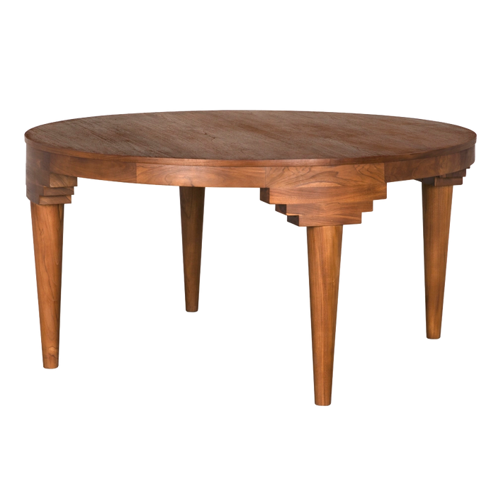 Noir Furniture - Davis Dining Table in Clear Coat Semi Gloss - AE-356T - GreatFurnitureDeal