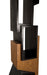 Noir Furniture - Jackson Shelf in Charcoal Black - AE-357TCHB - GreatFurnitureDeal