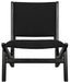 NOIR Furniture - Bumerang Chair, Charcoal Black - AE-40CHB - GreatFurnitureDeal