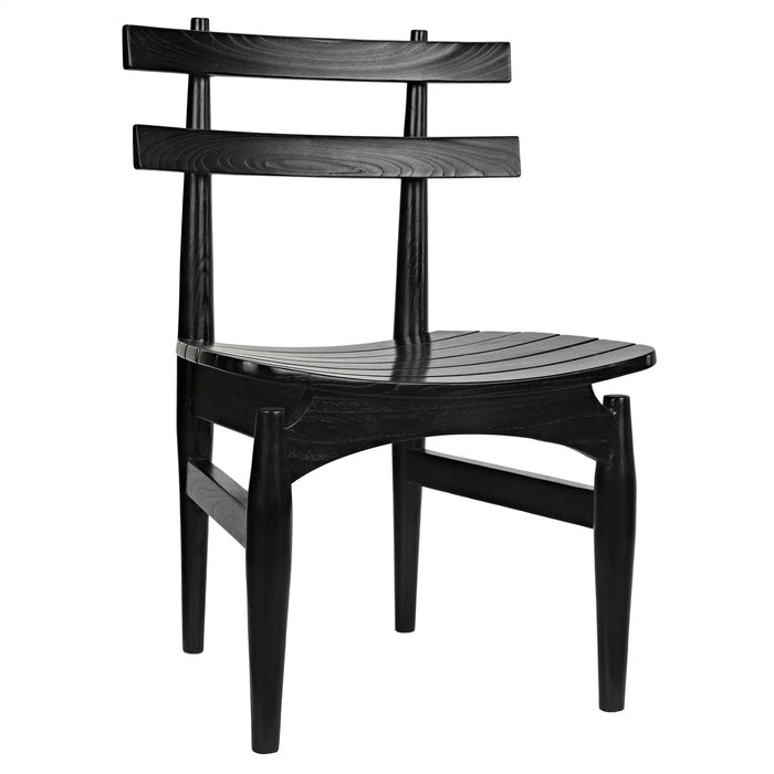 NOIR Furniture - Azumi Chair, Charcoal Black - AE-73CHB