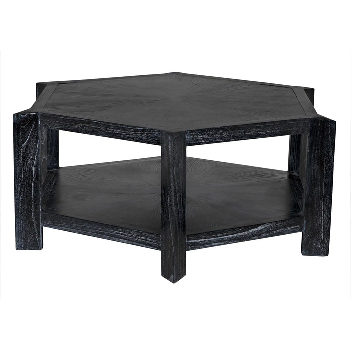 Noir Furniture - Yuhuda Coffee Table, Cinder Black - AE-80CB - GreatFurnitureDeal