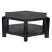 Noir Furniture - Yuhuda Coffee Table, Cinder Black - AE-80CB - GreatFurnitureDeal