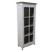 GJ Styles - Cabinet With Glass Doors in Antique White - AH100 - GreatFurnitureDeal