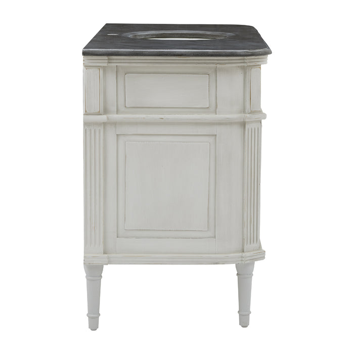 GJ Styles - Single Vanity Chest In Antique White - AH40 - GreatFurnitureDeal