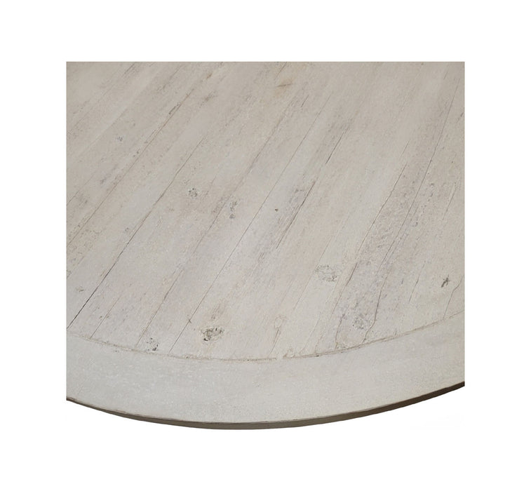 GJ Styles - Round Table In White - AH94 - GreatFurnitureDeal