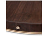 AICO Furniture - Camellia Field - Oval Cocktail Table - Warm Pecan - N9090201-400 - GreatFurnitureDeal