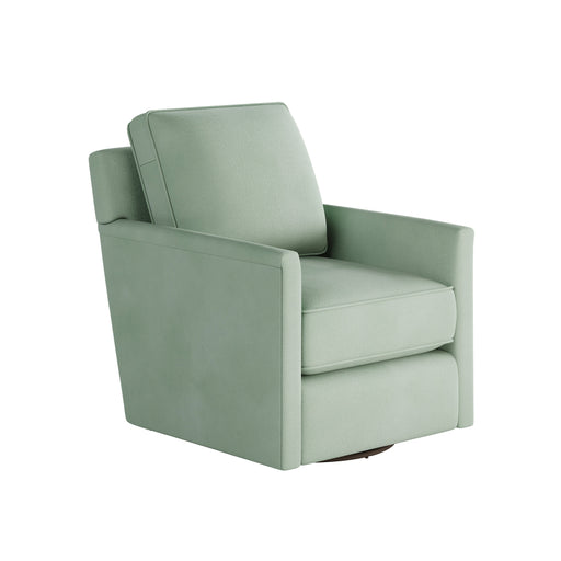 Southern Home Furnishings - Bella Swivel Glider Chair in Blue - 21-02G-C Bella - GreatFurnitureDeal