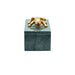 Worlds Away - Green Marble Box With Brass Alligator Handle - ALLIE - GreatFurnitureDeal