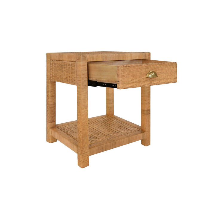 Worlds Away - Allison Small One Drawer End Table - ALLISON