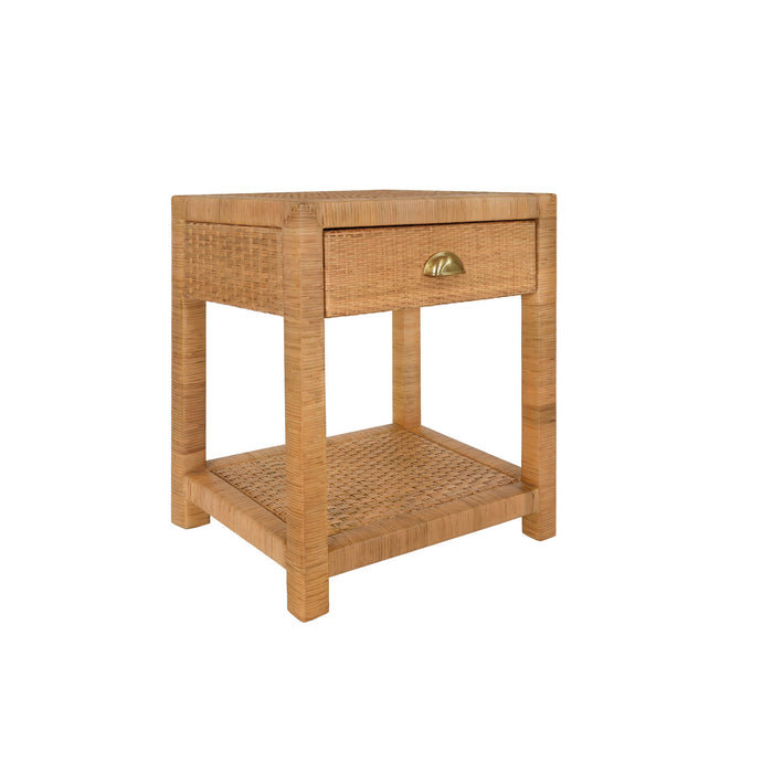 Worlds Away - Allison Small One Drawer End Table - ALLISON - GreatFurnitureDeal