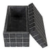 NOIR Furniture - Berlin Box Set of 2, Black Marble - AM-265BM2 - GreatFurnitureDeal