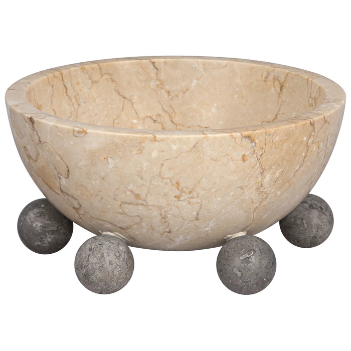 NOIR Furniture - Bala Bowl, White Marble - AM-271WM