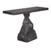 Noir Furniture - Tilden Console Table in Black Marble - AM-319BM - GreatFurnitureDeal