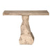 Noir Furniture - Tilden Console Table in White Marble - AM-319WM - GreatFurnitureDeal