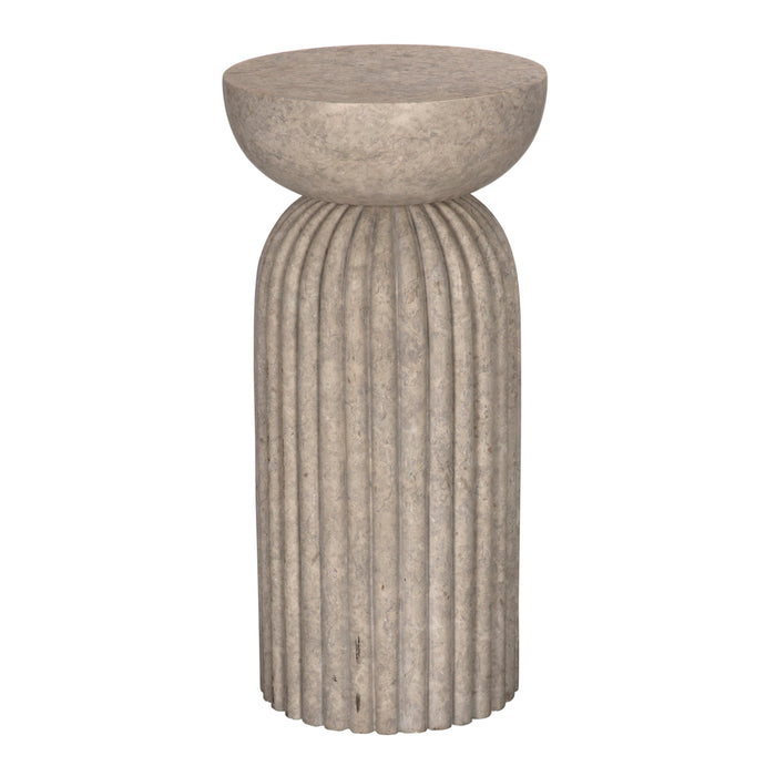 Noir Furniture - Diva Small Table in White - AM-327WM - GreatFurnitureDeal