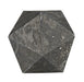 Noir Furniture - Polyhedron Object in Charcoal Black - AM-81BM - GreatFurnitureDeal