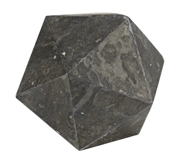 Noir Furniture - Polyhedron Object in Charcoal Black - AM-81BM - GreatFurnitureDeal