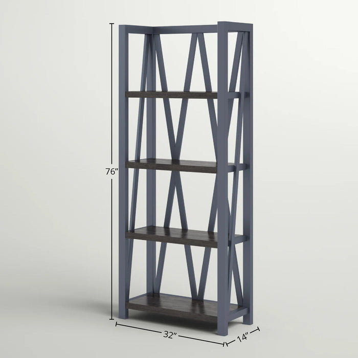 Parker House - Americana Modern Etagere Bookcase in Denim - AME#330-DEN