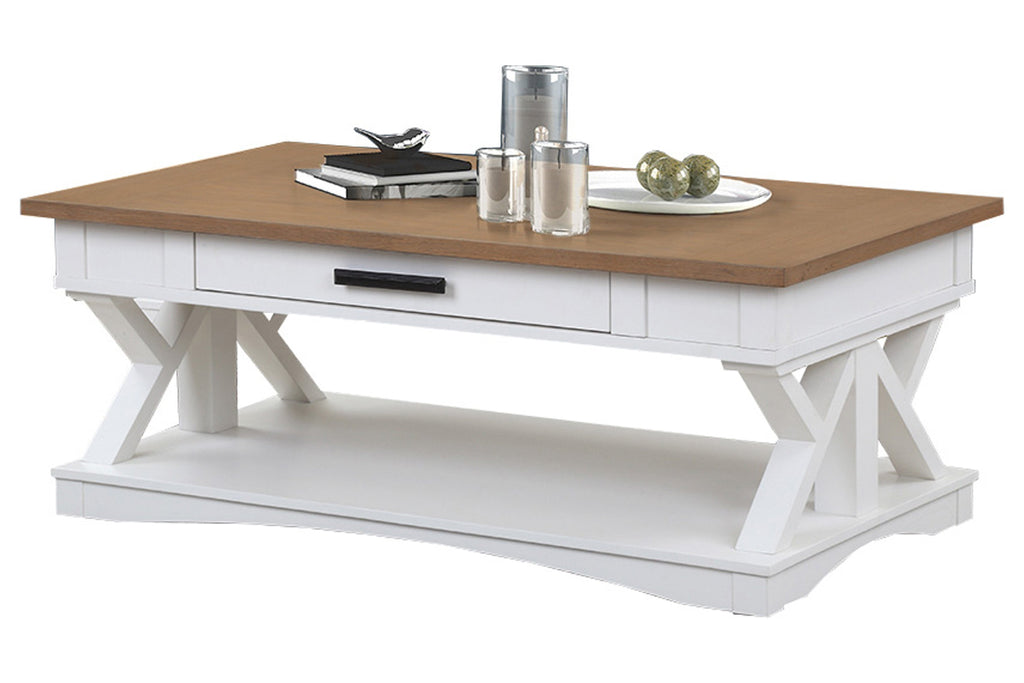 Parker House - Americana Modern Cocktail Table in Cotton - AME#01-COT