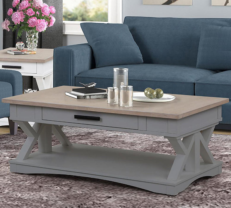 Parker House - Americana 3 Piece Ocassional Set in Dove - AME#01-02-DOV - GreatFurnitureDeal