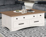 Parker House - Americana Modern Cotton Cocktail Table with Lift Top in Cotton - AME#05-COT - GreatFurnitureDeal