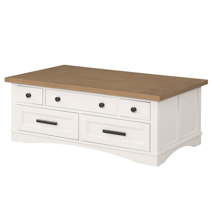 Parker House - Americana Modern Cotton Cocktail Table with Lift Top in Cotton - AME#05-COT - GreatFurnitureDeal