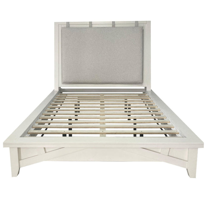 Parker House - Americana Modern 6 Piece King Platform Bedroom Set in Cotton - BAME#1166-3-51303-COT-6SET - GreatFurnitureDeal