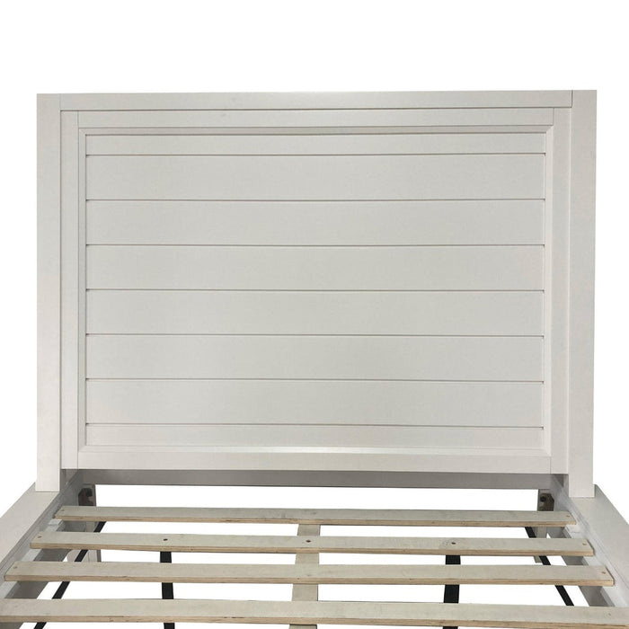 Parker House - Americana Modern Queen Platform Bed in Cotton - AME#1150-3-COT - GreatFurnitureDeal