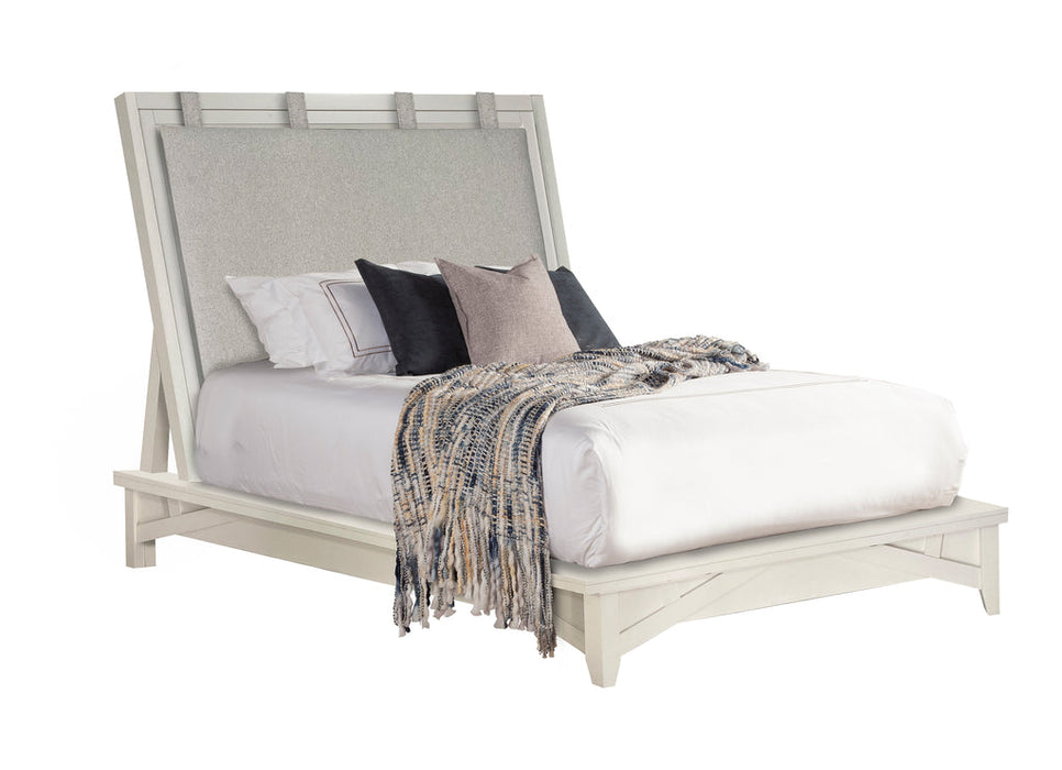 Parker House - Americana Modern King Platform Bed in Cotton - AME#1166-3-COT - GreatFurnitureDeal