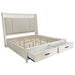 Parker House - Americana Modern King Shelter Bed in Cotton - AME#1266-3-COT - GreatFurnitureDeal