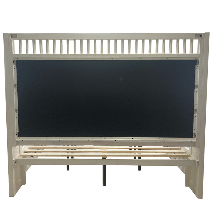 Parker House - Americana Modern Queen Shelter Bed in Cotton - BAME#1250-3-COT - GreatFurnitureDeal