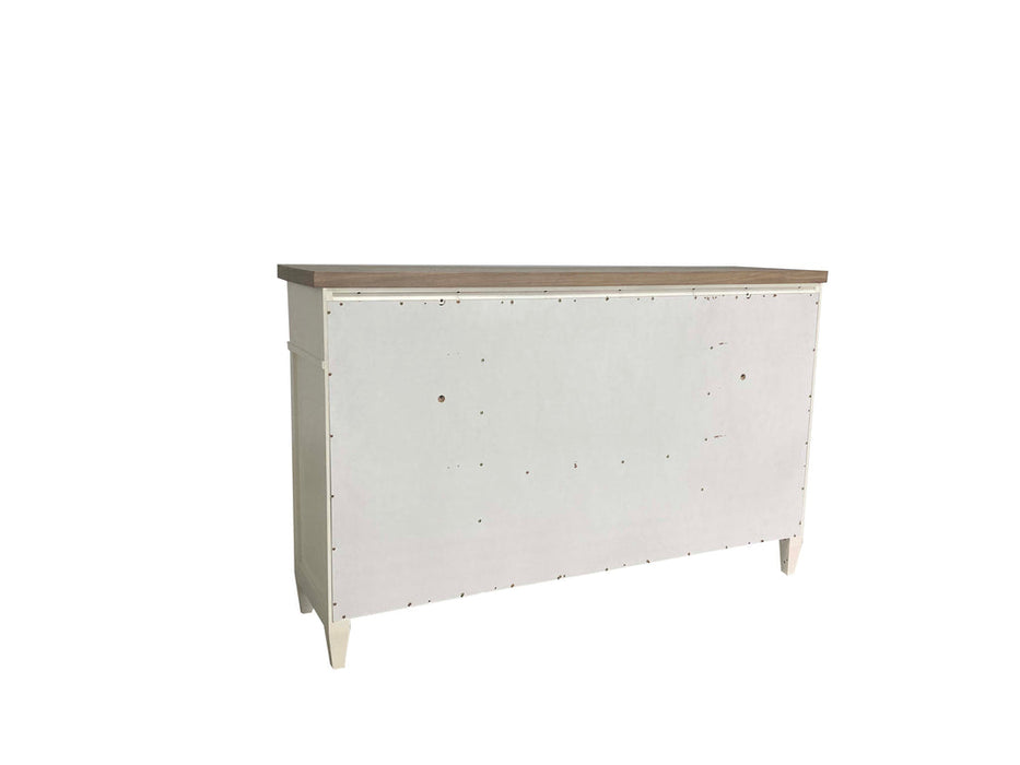 Parker House - Americana Modern 5 Piece King Shelter Bedroom Set in Cotton - BAME#1266-3-51303-COT-5SET - GreatFurnitureDeal
